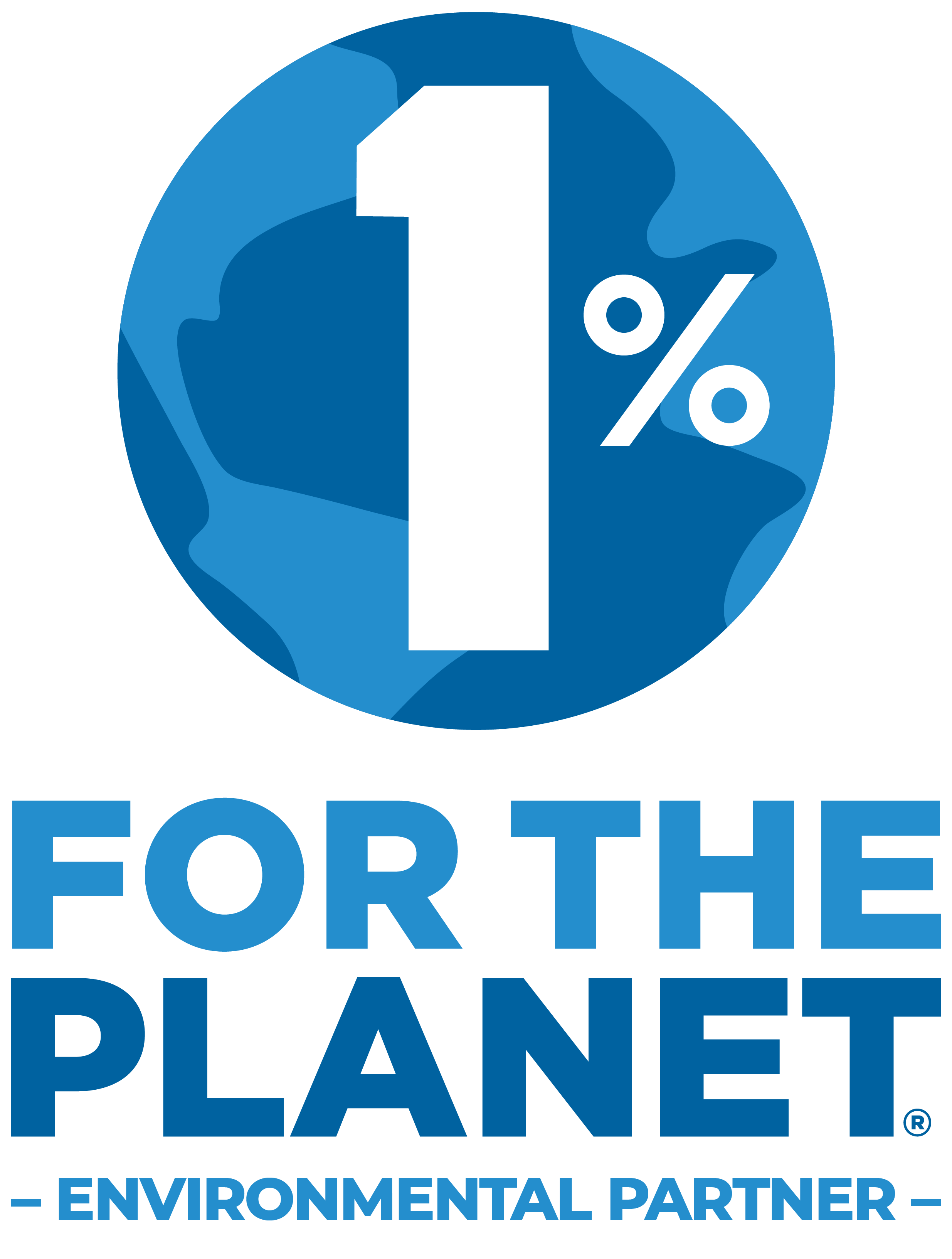 Add 1% For the Planet logo to our site